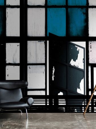 Berthilde Bleu Noir 