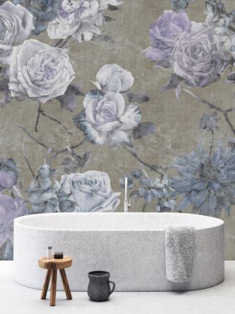 Aristina Taupe Bleu Clair 