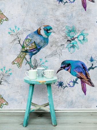 Azemina Gris Bleu 