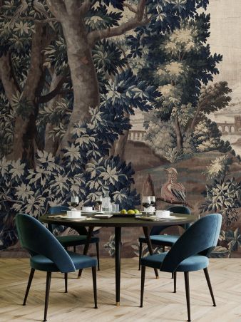 Amadeo Bleu Beige Foncé